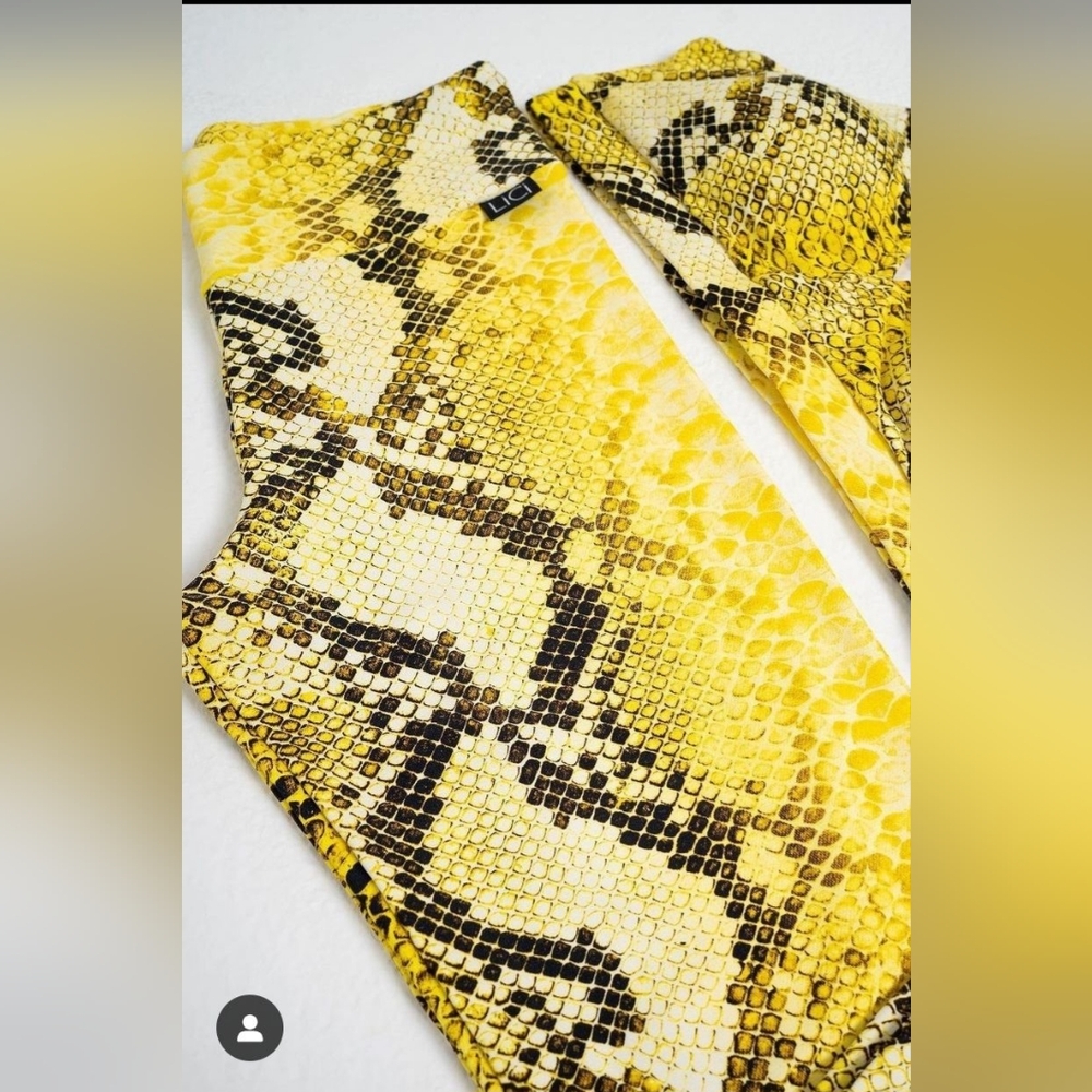 Lici Fit Lemon Bite Leggings